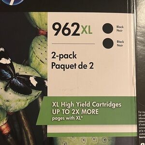 HP 962XL High Yield Black Ink x 1